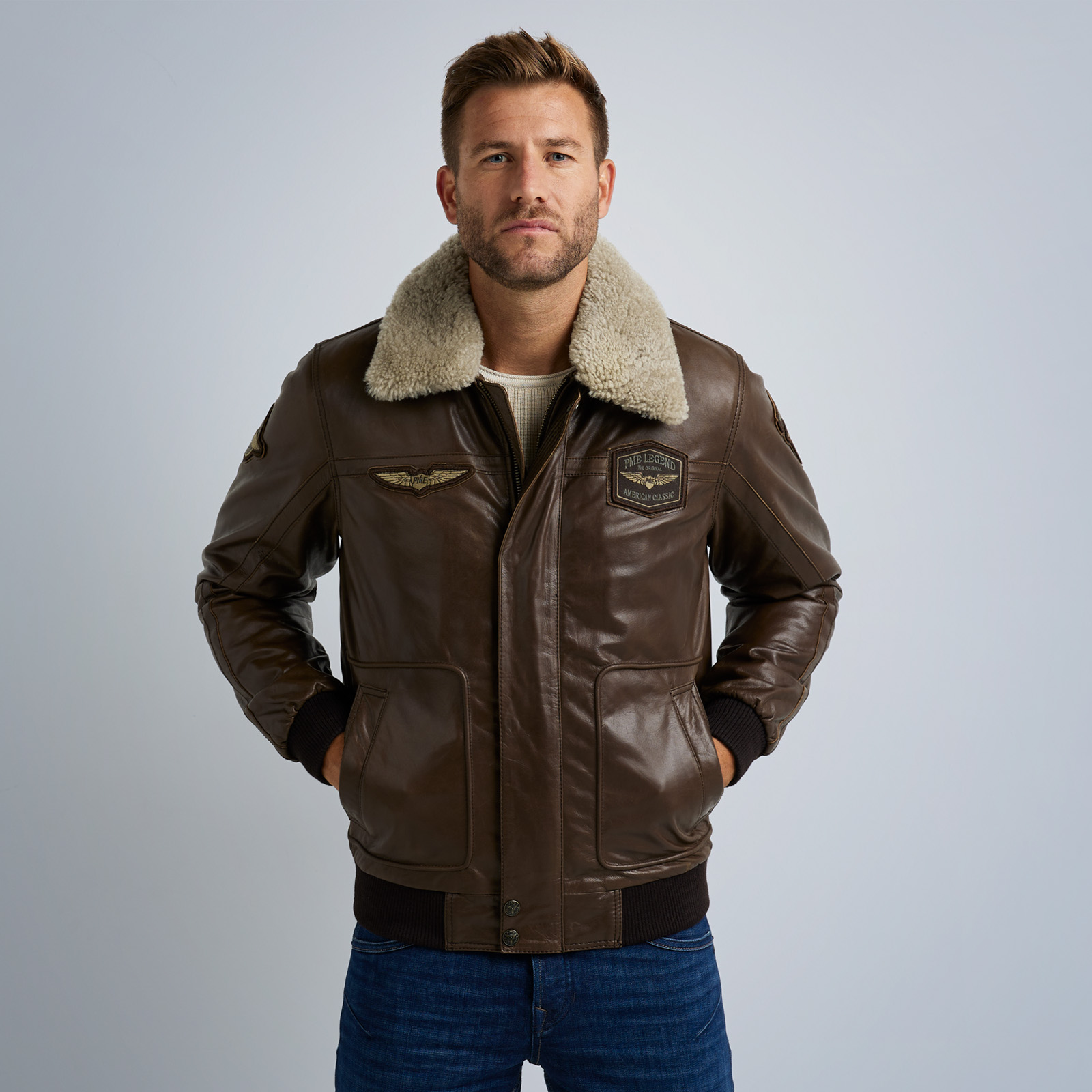 Toerist Il Lam PME LEGEND | Hudson leather jacket | Free shipping and returns