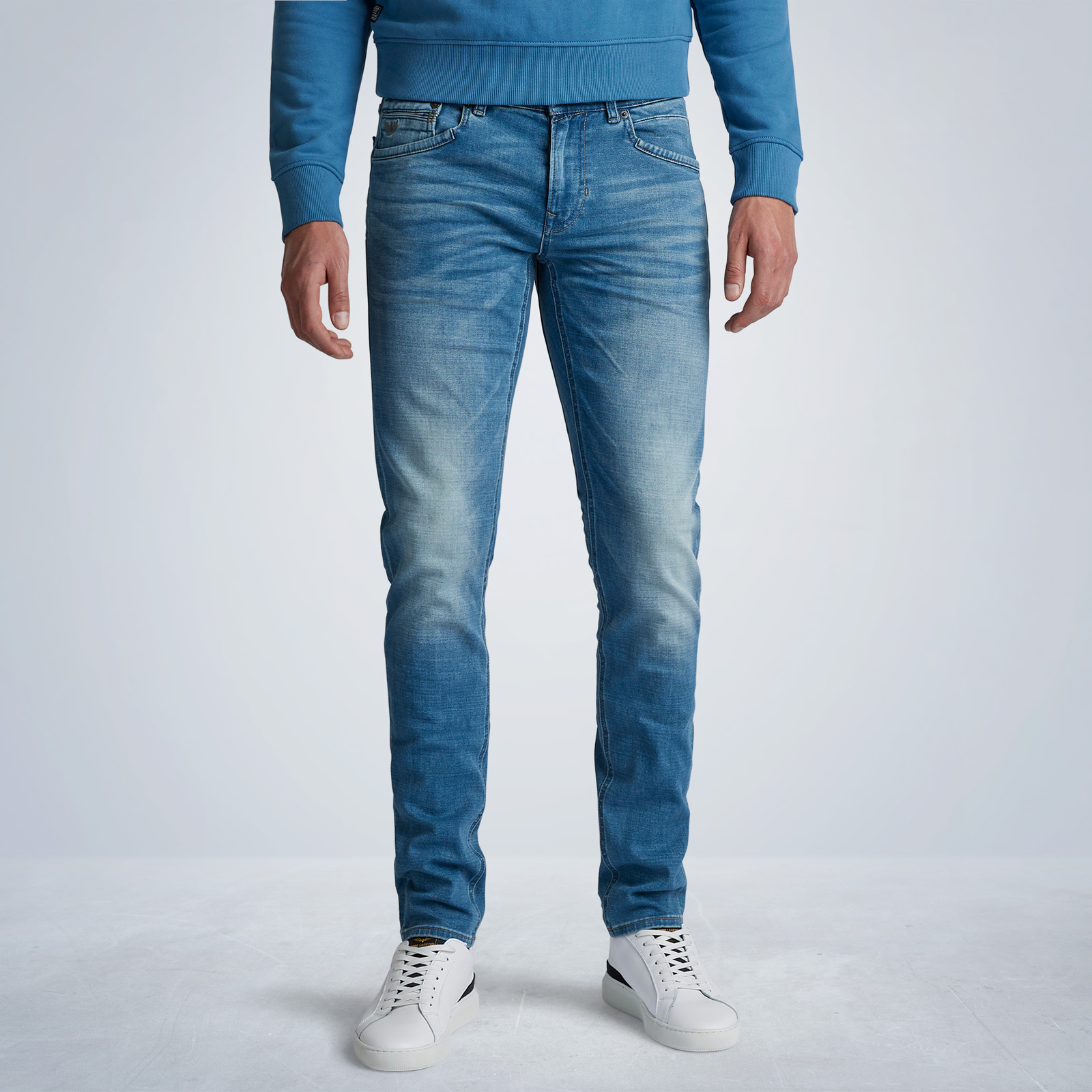 PME JEANS | Soft Mid Blue Jeans verzending retourneren