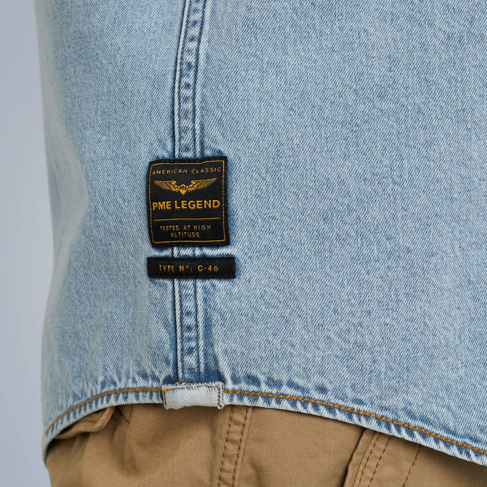Pme legend spijkerblouse new arrivals