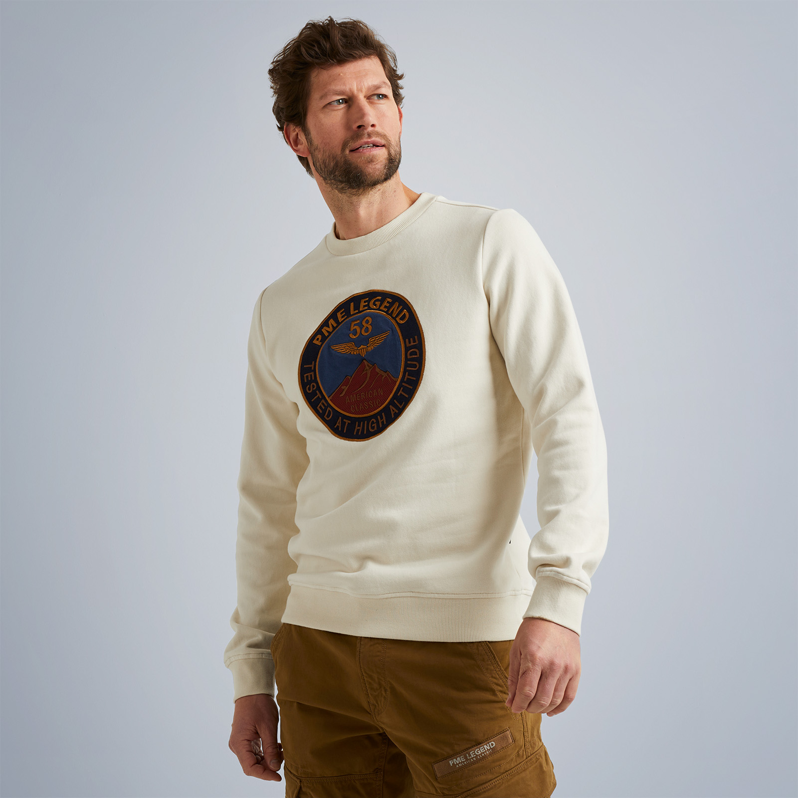 PME LEGEND | Sweatshirt aus Frottee-Sweatstoff | Gratis Versand und  kostenfreie Rücksendung