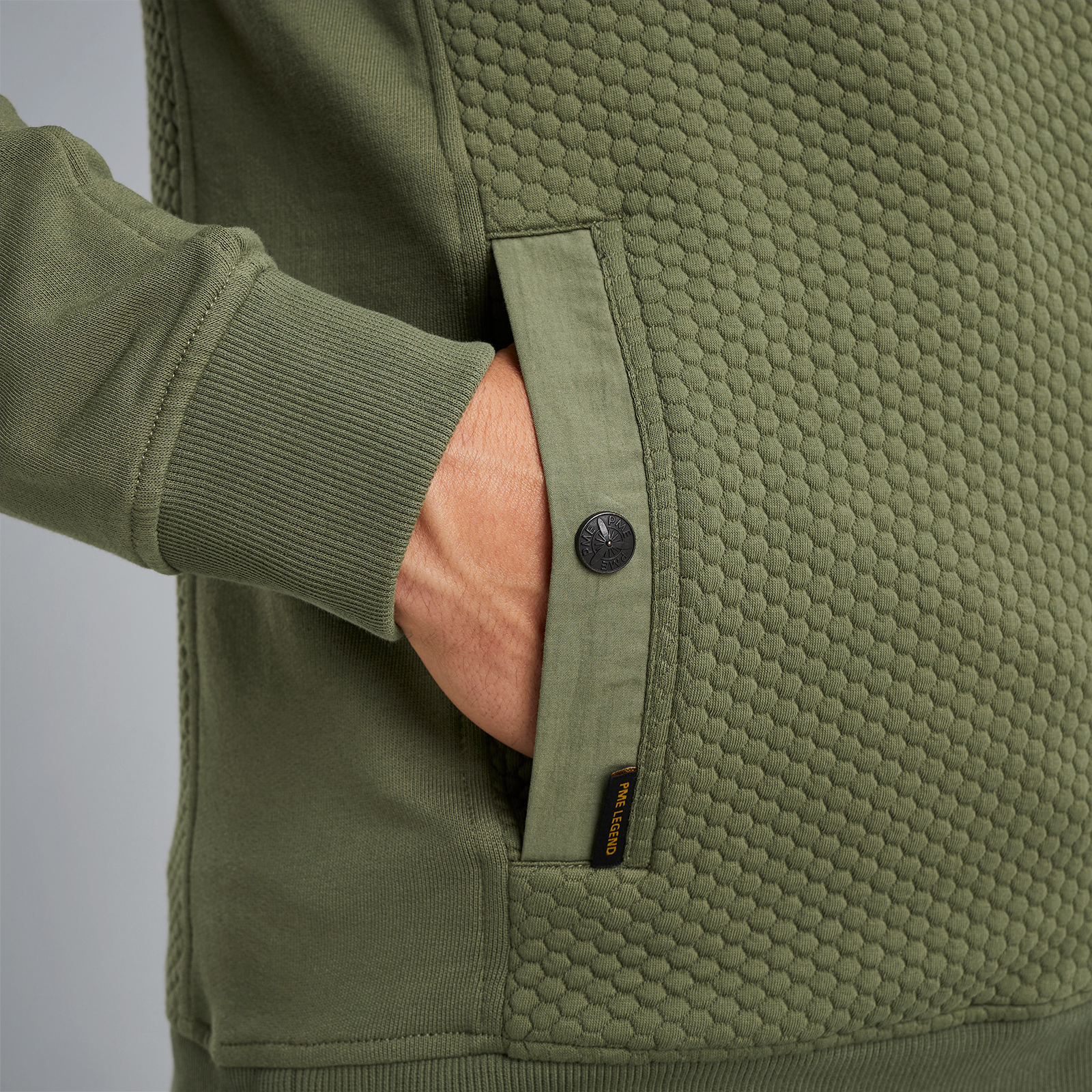 PME LEGEND | Sweatjacke mit Jacquard-Muster | Gratis Versand und  