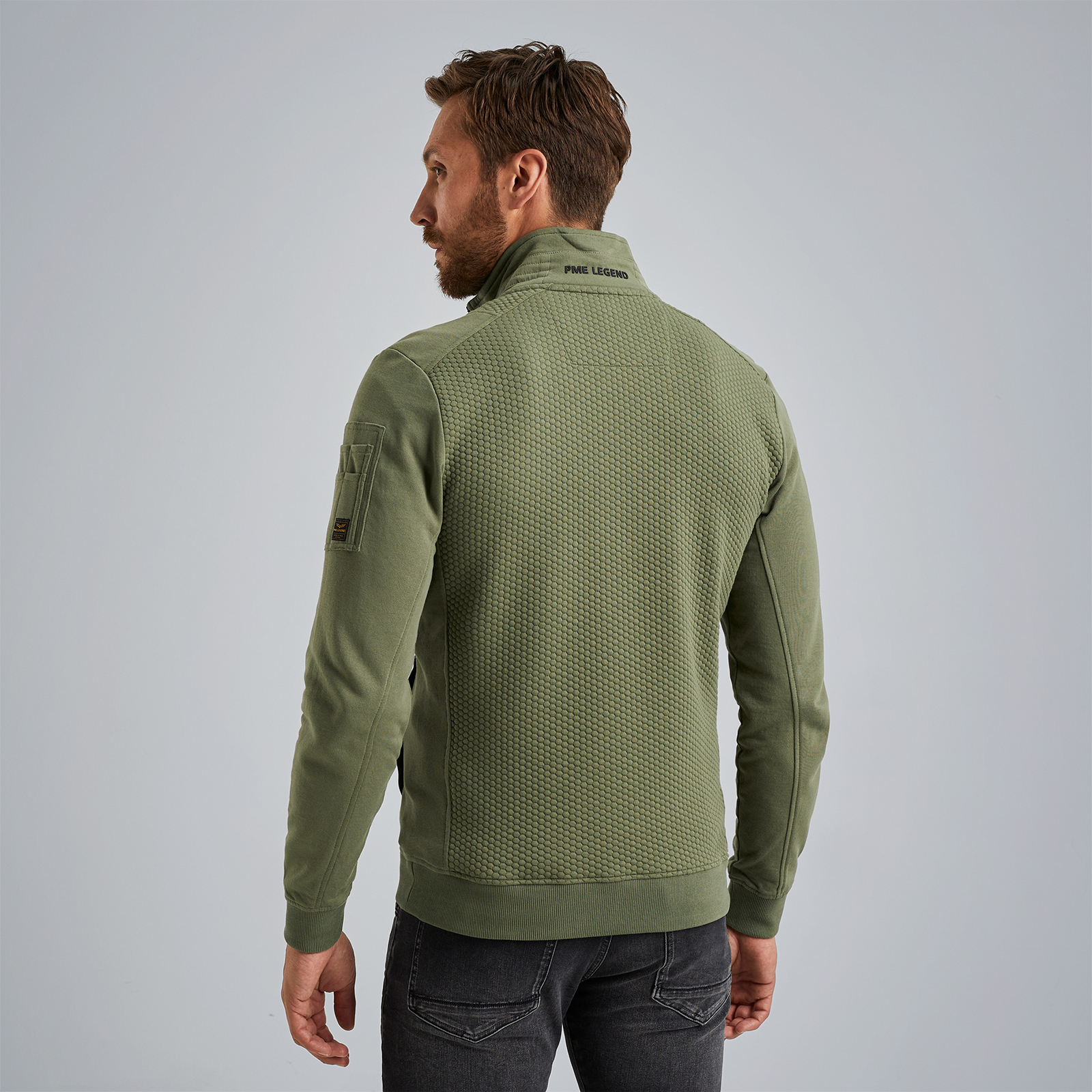 PME LEGEND | Sweatjacke mit Jacquard-Muster | Gratis Versand und  