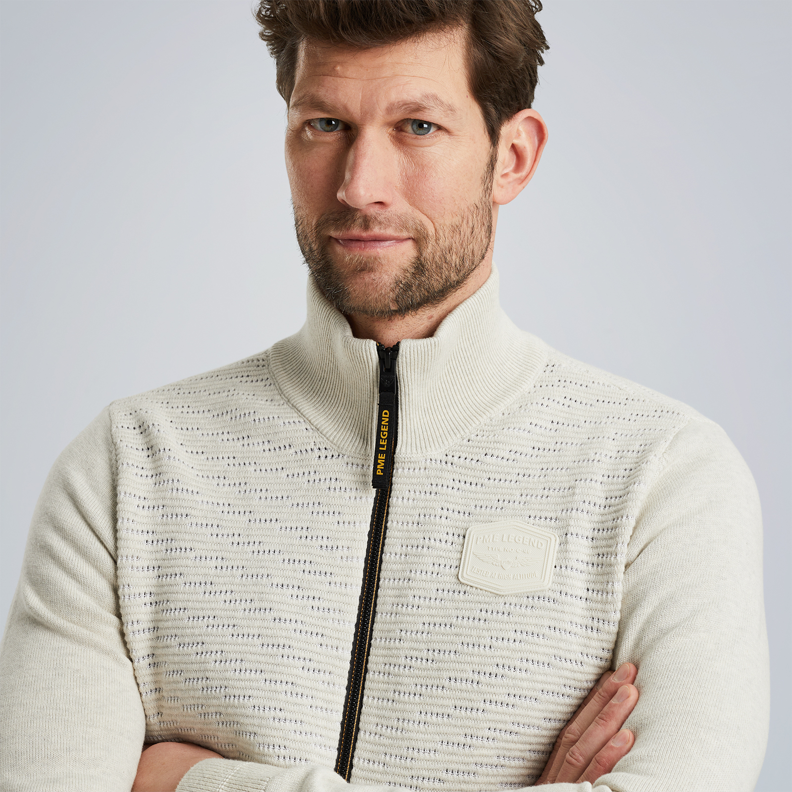 PME LEGEND | Strickjacke mit Reißverschluss | Gratis Versand und 