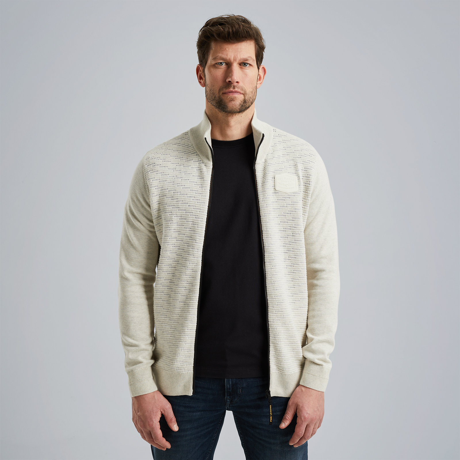 PME LEGEND | Strickjacke mit Reißverschluss | Gratis Versand und 