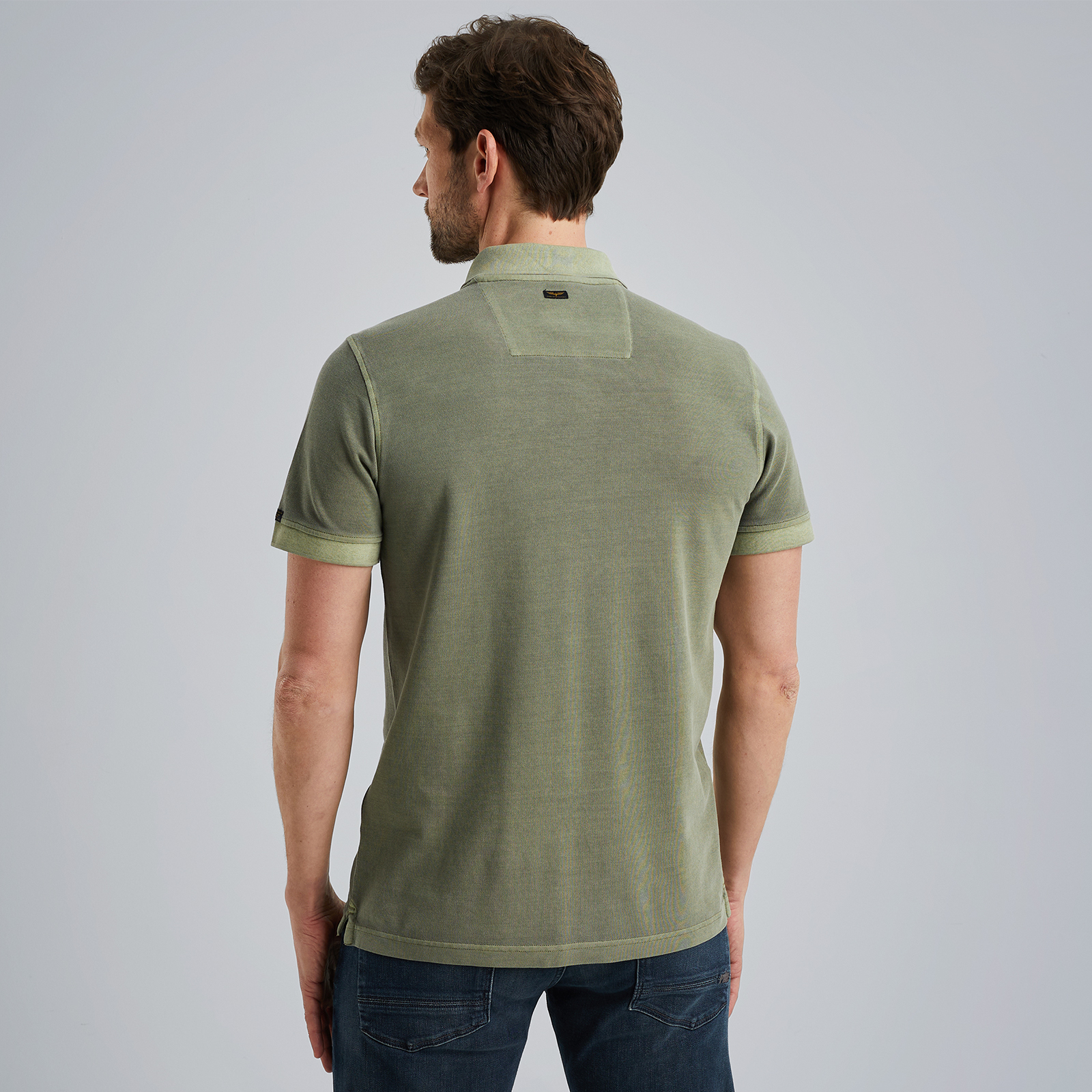 PME LEGEND | Poloshirt mit Garment-Dye-Waschung | Gratis Versand  