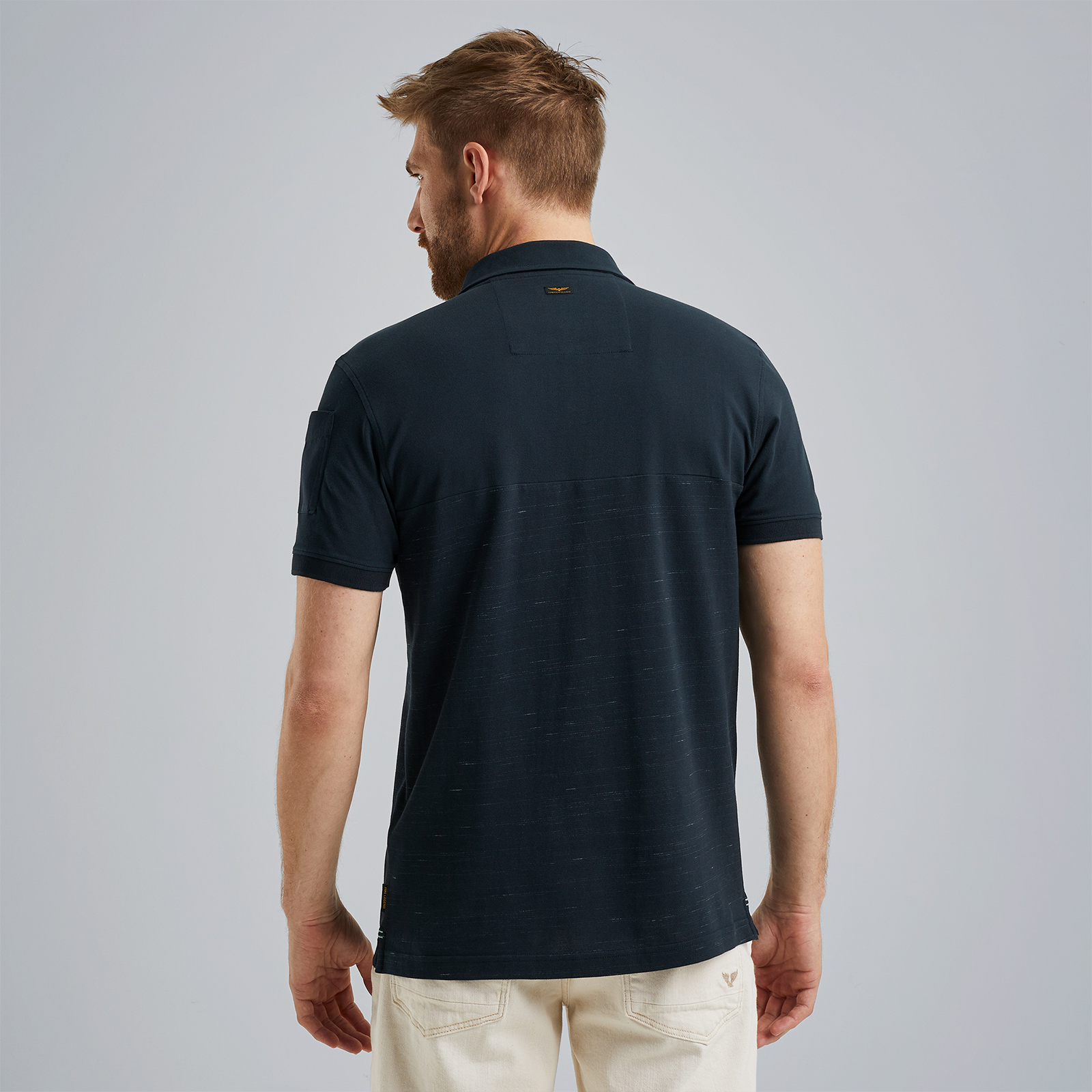 PME LEGEND | Poloshirt mit halbem Reißverschluss | Free shipping  