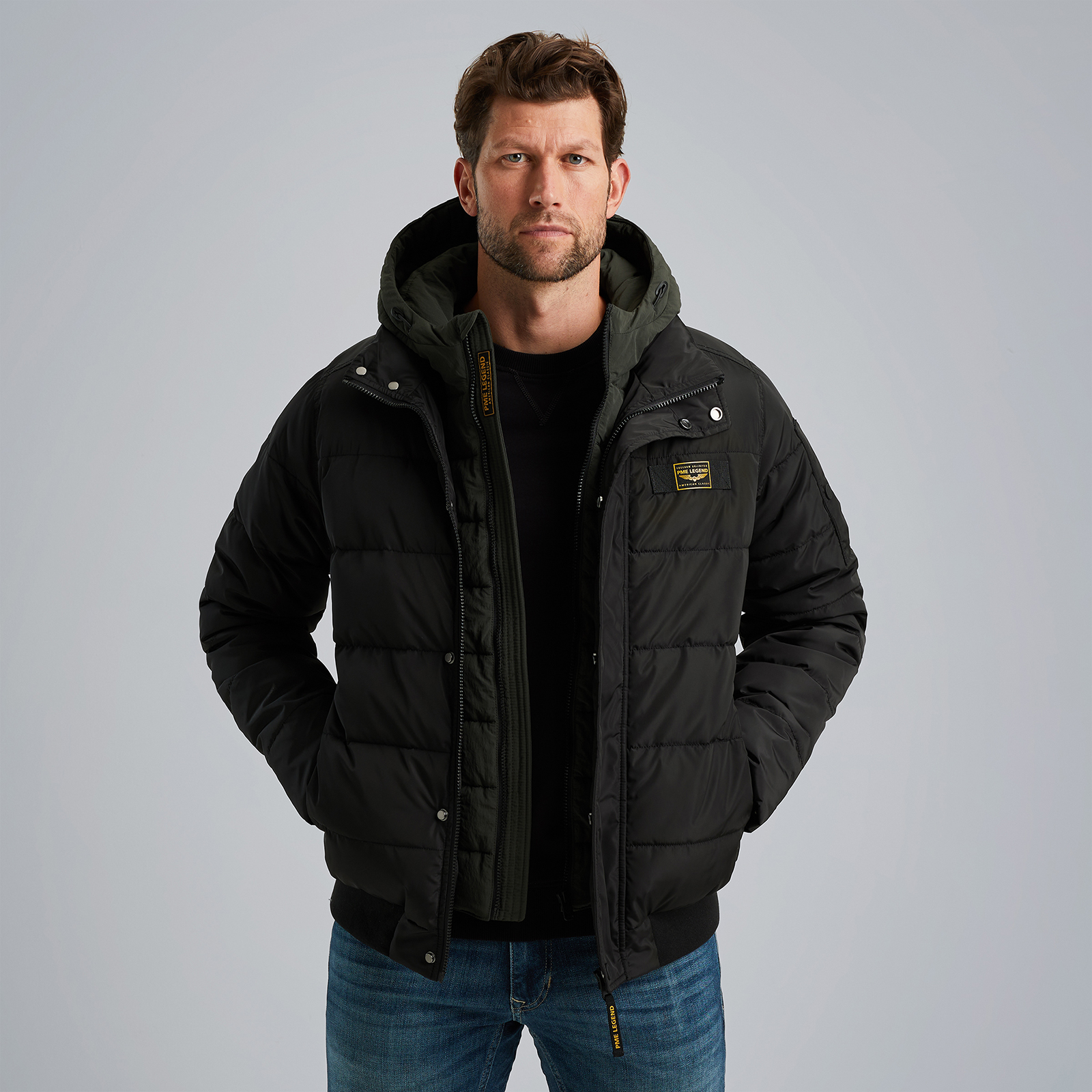 セール】Lace up full-zip hoodie / レースアップフルジップ