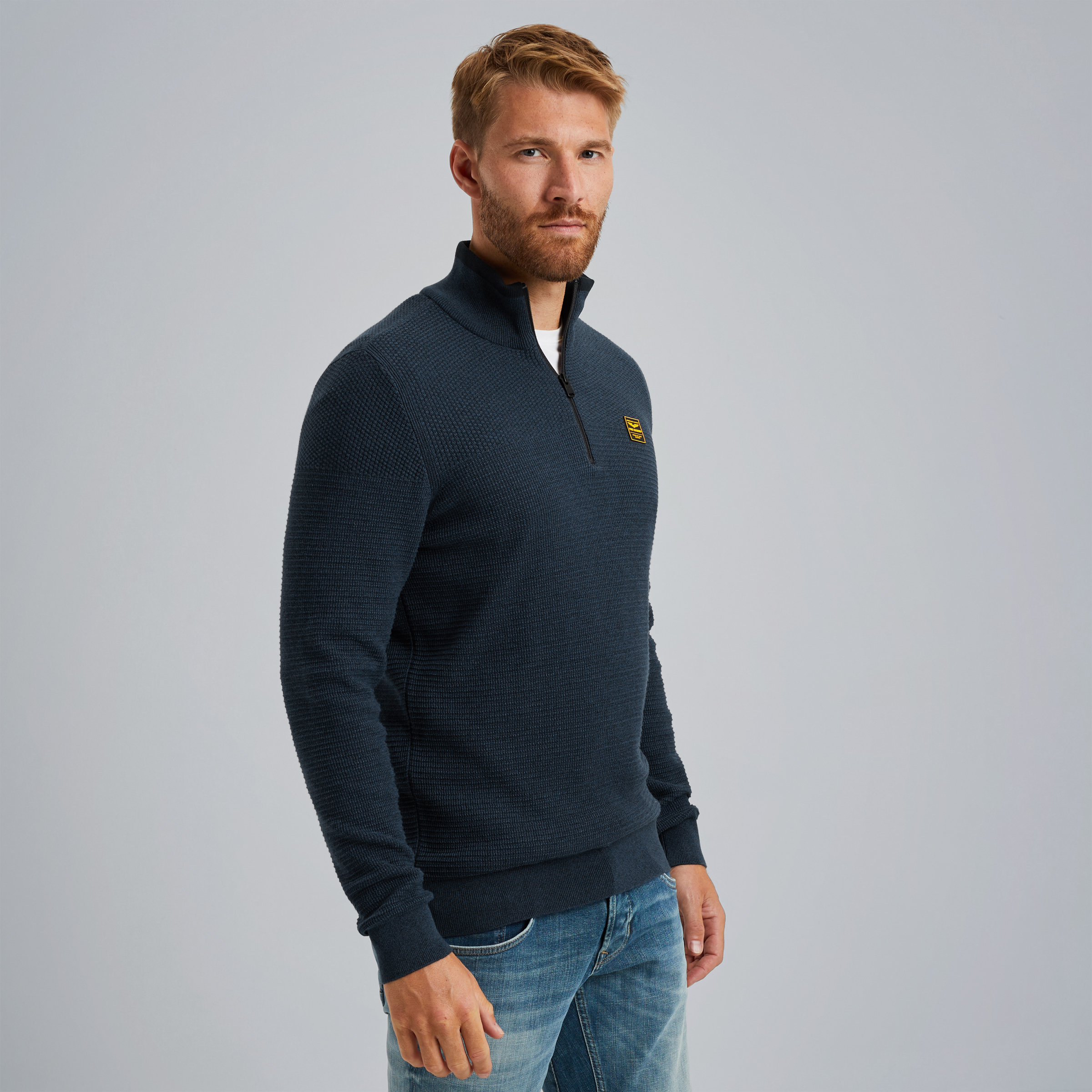 PME LEGEND | Pullover with half zipper | Free shipping and