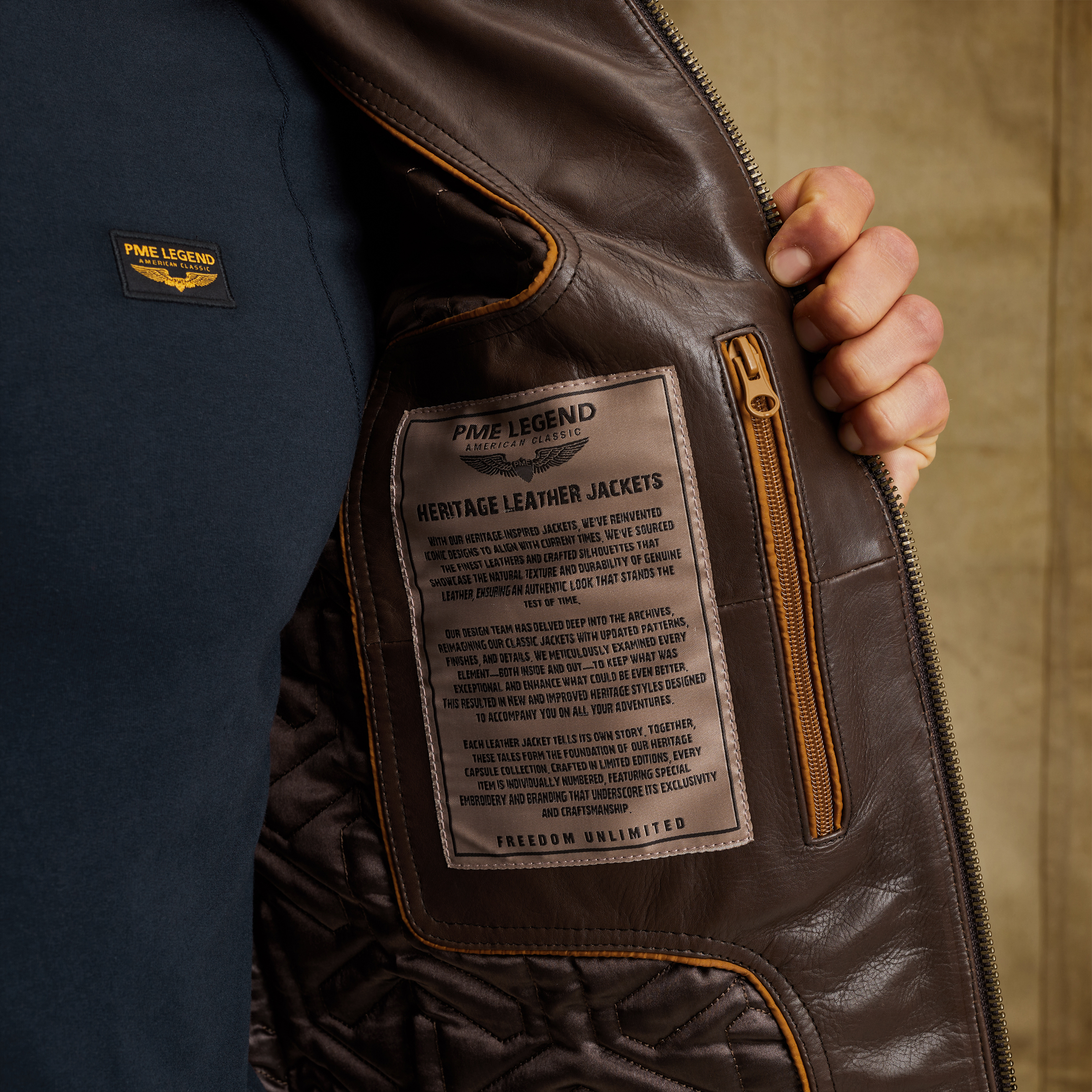 PME LEGEND Auckland Lederjacke Gratis verzending en retourneren