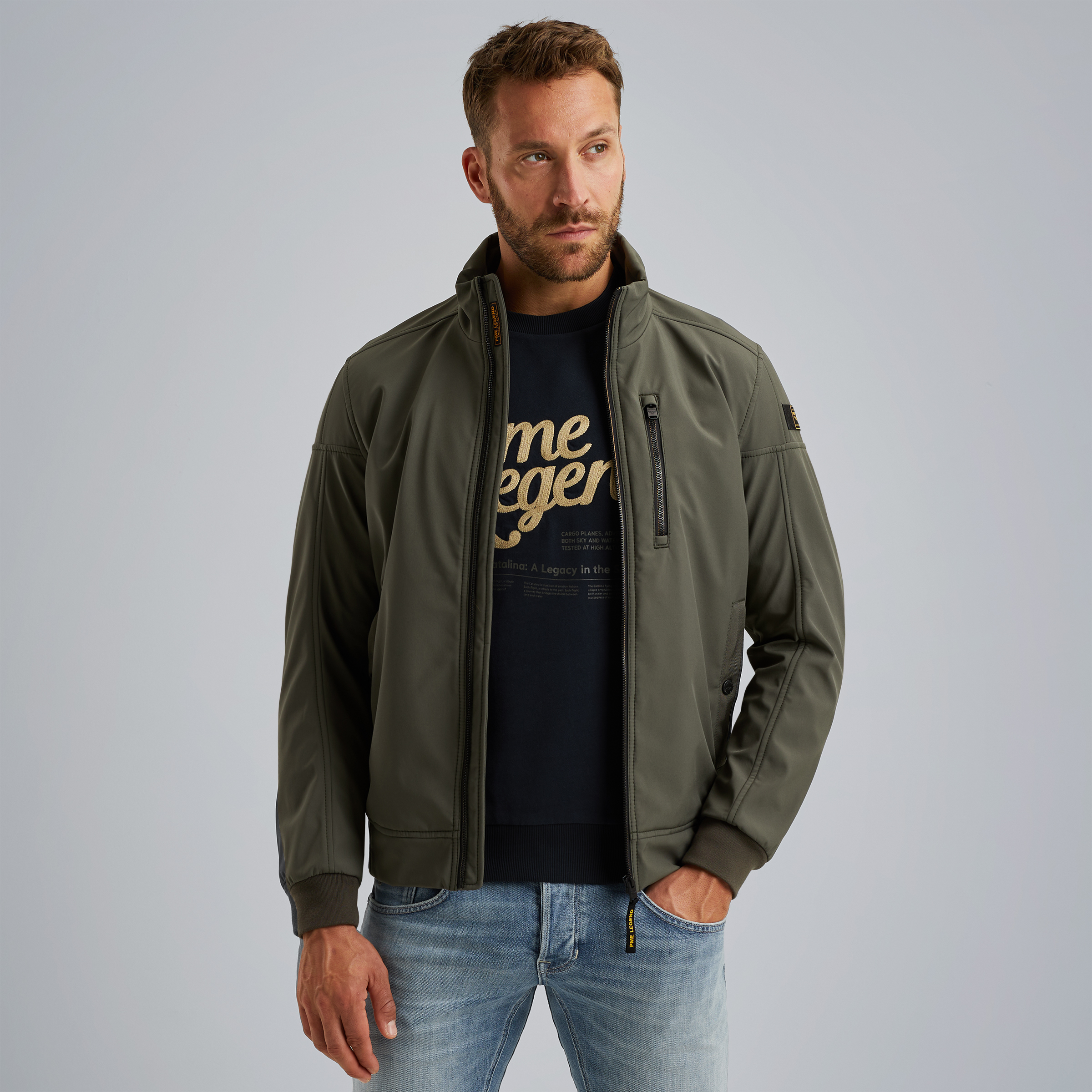 Pme Legend Jacke Bomberjacke Pme Legend Jacke Leder PME LEGEND