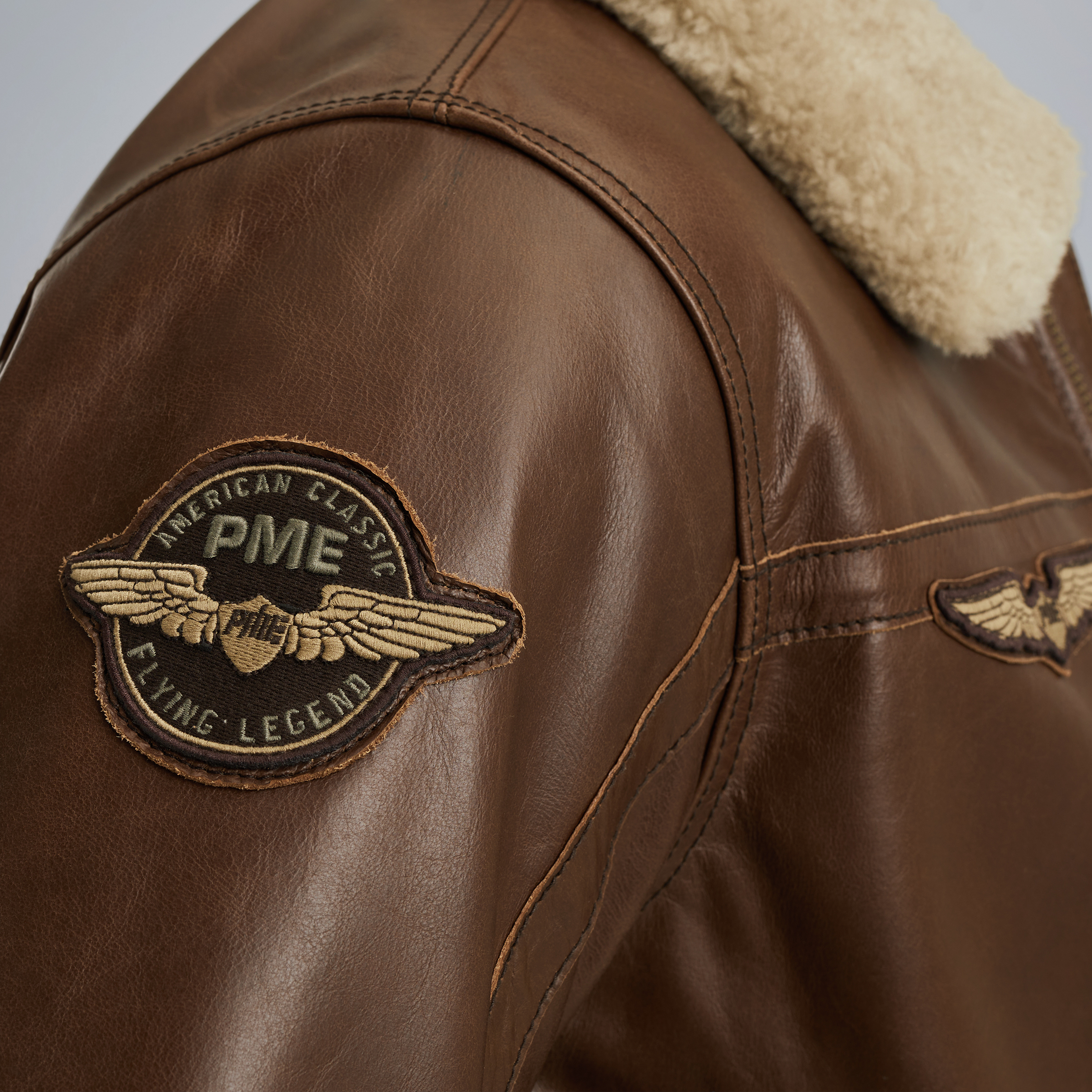 PME LEGEND Hudson leather jacket Gratis verzending en retourneren
