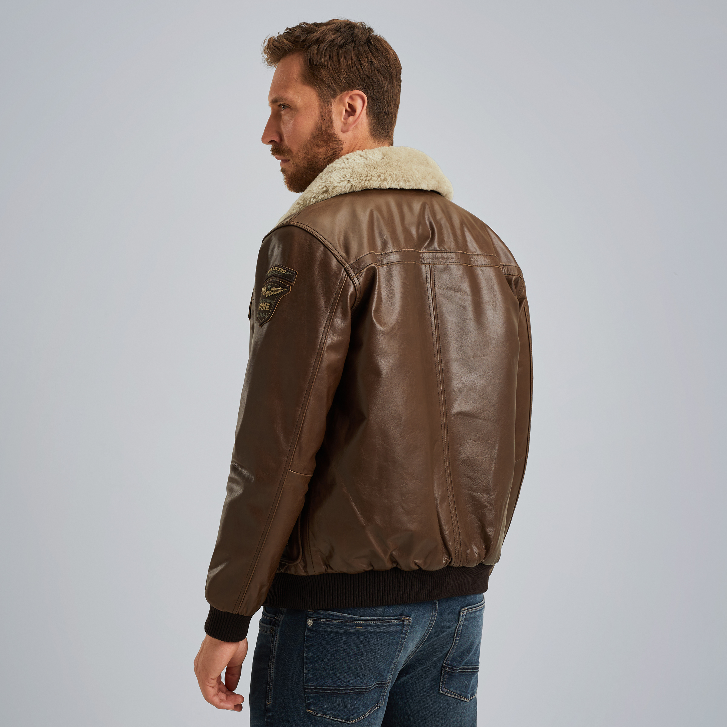 Bomber Jacket Pme Legend Jacke Leder PME LEGEND Lederjacke