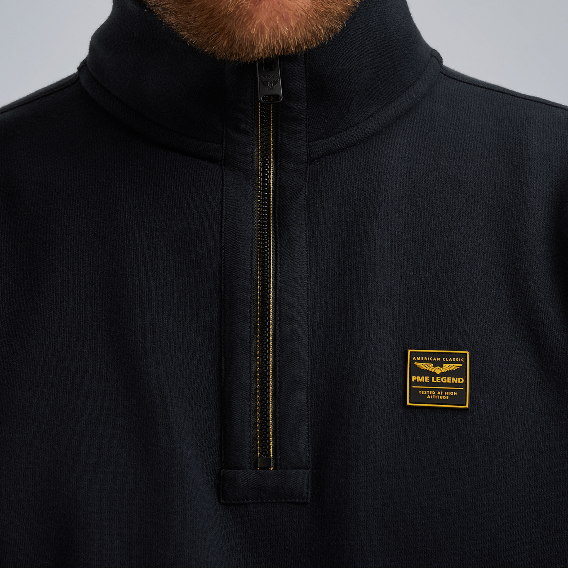 Trui met halve rits in Salute | PME Legend®NL